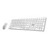 MSI Forge K210 Wireless Combo White US - Keyboard and Mouse Set