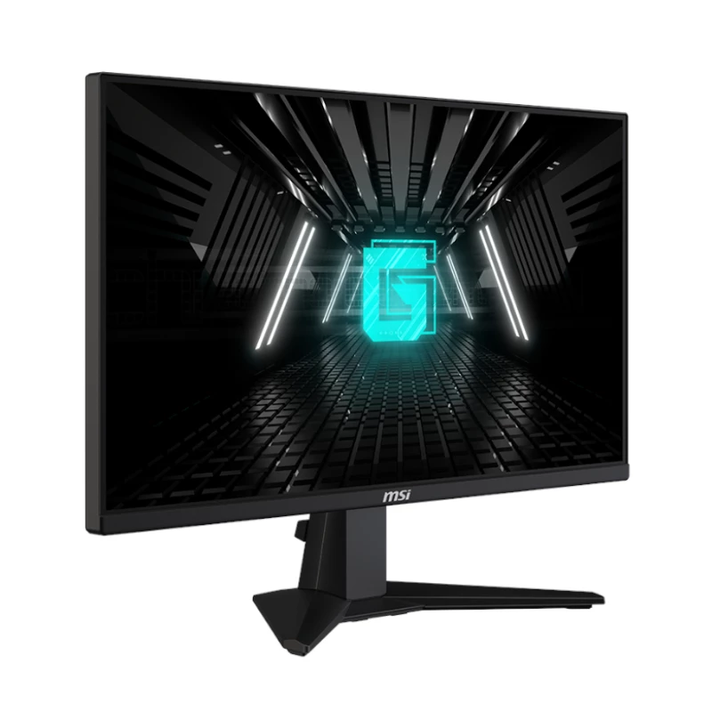 MSI G255F 25 inch Full HD Rapid IPS Gaming Monitor, 180Hz, 1ms, FreeSync Premium, DisplayPort & HDMI, Black