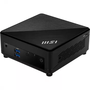 MSI Cubi 5 12M-262BEU Mini PC, 0.66 L Compact Desktop, VESA Mountable, Black