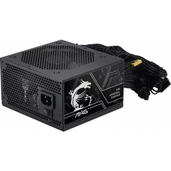 MSI MAG A650BN PCIE5 II 650W ATX Power Supply 80 PLUS Bronze PCIe 5.1 Ready