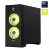 MSI MAG Infinite S AI 2nd Gaming Desktop - Intel Core i5-14400F, RTX 4060, 16GB DDR5, 1TB SSD, Windows 11 Home, Black/Transparent