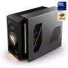 MSI MEG Vision X AI 2NVV9-285AT Desktop PC (Black/Transparent, Windows 11 Home)