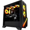 MSI MPG Infinite Z3 X3D Gaming Desktop PC, AMD Ryzen 7 7800X3D, 32GB DDR5, 1TB NVMe SSD, NVIDIA GeForce RTX 4070 Ti, Windows 11 Home, Black