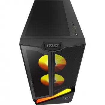 MSI MPG Infinite Z3 X3D Gaming Desktop PC, AMD Ryzen 7 7800X3D, 32GB DDR5, 1TB NVMe SSD, NVIDIA GeForce RTX 4070 Ti, Windows 11 Home, Black