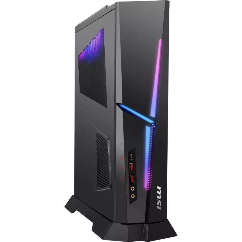 MSI MPG Trident AS AI 2NVM7-073EU Gaming Desktop PC, Intel Core i7-13700F, 16GB DDR4, 1TB NVMe SSD, NVIDIA GeForce RTX 4060 8GB, Windows 11 Home, Black