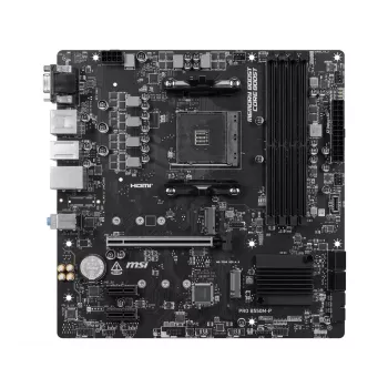 MSI PRO B550M-P Motherboard, AMD AM4, B550, Micro-ATX, 4x DDR4, 128GB Max, Dual M.2, Gigabit LAN