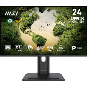 MSI PRO MP245PHGN E14 23.8-inch IPS 144Hz Full HD Monitor - Black