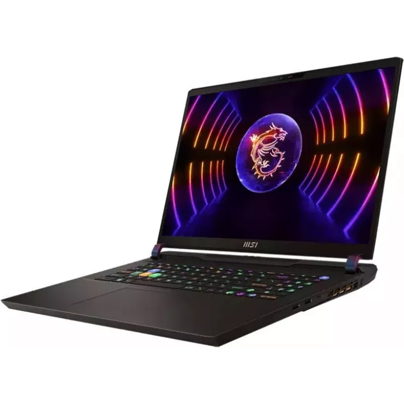 MSI Vector 17 HX AI A2XWHG-041 Gaming Laptop, Intel Core Ultra 9 185H, 32GB DDR5 RAM, 1TB NVMe SSD, 17.3 inch WQXGA 240Hz, NVIDIA GeForce RTX 4070, Windows 11 Home, Core Black