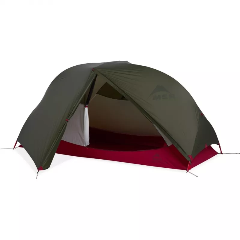 MSR Hubba Hubba Bikepack Tent 1-Person Green