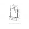 Multibrackets M Universal Soundbar Mount and Camera Holder Medium