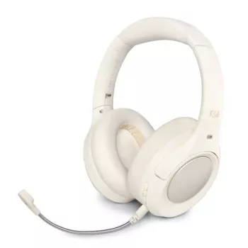 Muse M-295 ANCW Wireless Over-Ear Headphones with Active Noise Cancelling, White