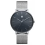 MVMT Men's Automatic Watch 28000089-D 42mm Stainless Steel Case Black Leather Strap