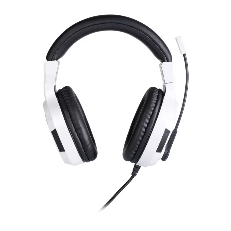 NACON PS4 Gaming Headset V3 White - Wired Over-Ear Headphones with Microphone for PlayStation 4, PC, Mobile