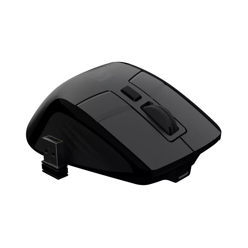 Natec Jaguar Pro Wireless Gaming Mouse, 2.4 GHz + Bluetooth, 4000 DPI, Black