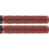 Native Emblem Grips Ember - TPE Scooter Grips with Bar Ends (165mm, 32mm OD, 22.2mm ID) - Burnt Orange
