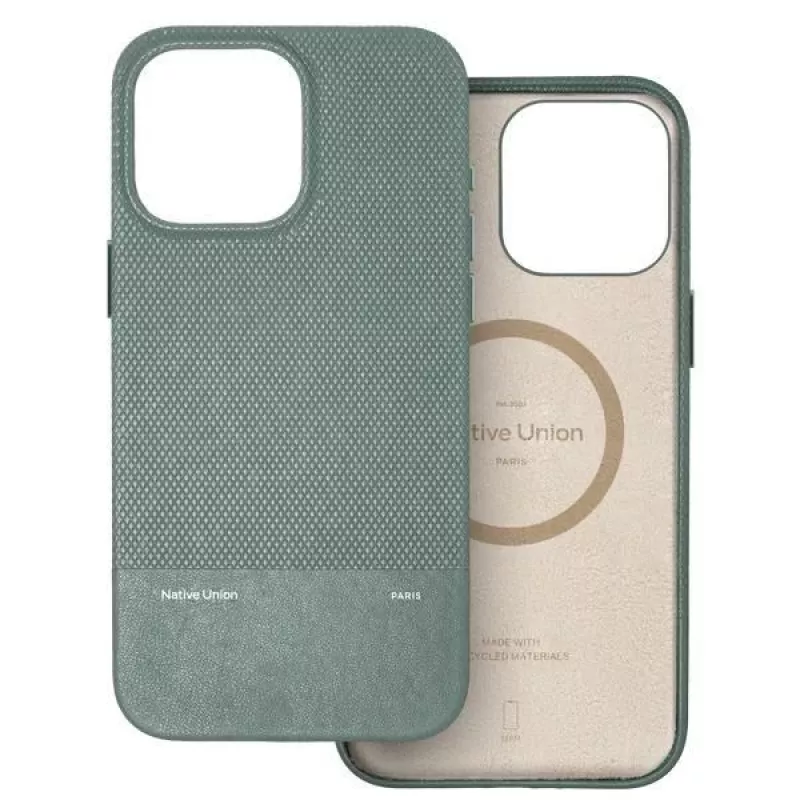 Native Union (RE)Classic Case for iPhone 16 Pro Max with MagSafe - Slate Green