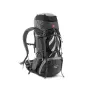 Naturehike 70L Trekking Backpack NH70B070-B Black Internal Frame Hiking Rucksack with Rain Cover