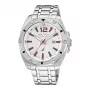 Nautica Men's Accra Beach Quartz Analog Watch NAPTCS221 44mm Black Dial Silicone Strap
