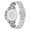 NAUTICA Men's NAPPBF201 Quartz Analog Watch with Blue Dial and Blue Silicone Band, 42mm