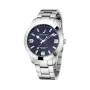 NAUTICA Men's NAPPBF201 Quartz Analog Watch with Blue Dial and Blue Silicone Band, 42mm