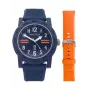 Nautica Men's Watch NAPATS306 42.5mm Blue Dial Silicone Strap