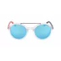 Nautica N3639SP-909 Men's Polarized Sunglasses - Black Rectangle Frame, Grey Lens
