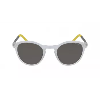NAUTICA N3643SP-909 Men's Polarized Sunglasses Black Frame Grey Lens 49mm