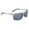 Nautica N3651SP-071 Men's Polarized Pilot Sunglasses - Black Frame Grey Lens 62mm