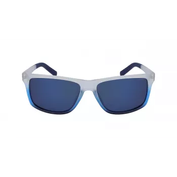 Nautica N3651SP-471 Men's Polarized Rectangle Sunglasses - Black