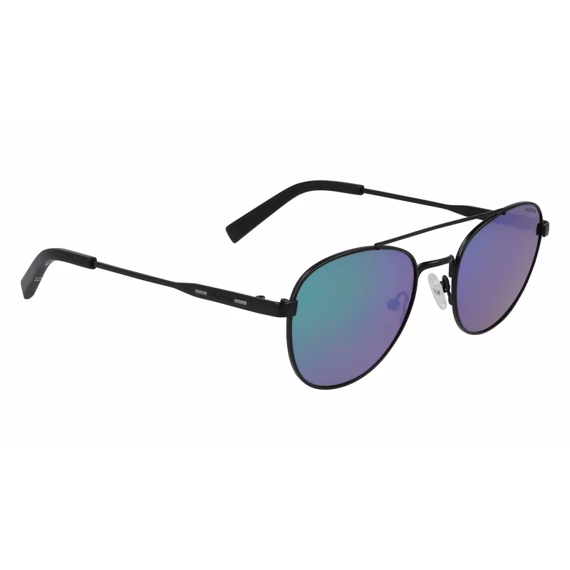 Nautica N4641SP-005 Men's Polarized Sunglasses - Black Frame, Grey Lens