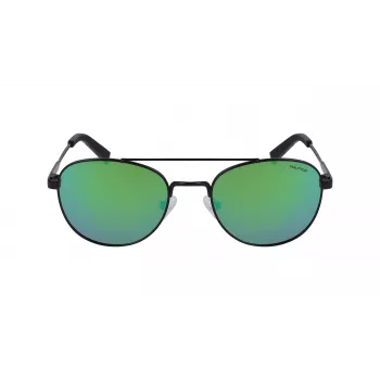 Nautica N4641SP-005 Men's Polarized Sunglasses - Black Frame, Grey Lens