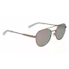 Nautica N4641SP-785 Men's Rectangular Polarized Sunglasses, Brown Tortoise, 53 mm