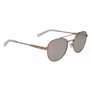 Nautica N4641SP-785 Men's Rectangular Polarized Sunglasses, Brown Tortoise, 53 mm