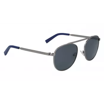 NAUTICA N4642SP-030 Men's Polarized Rectangular Sunglasses Matte Black 54mm