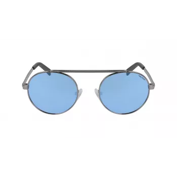 Nautica N4643SP-035 Men's Polarized Sunglasses - Black Frame Grey Lens 51mm