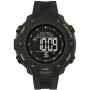 Nautica NAI19523G Men's Quartz Analog Stainless Steel and Silicone Watch, 44 mm, Black Dial, Date