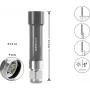 Navilock GNSS Antenna N Connector 18 dB Active Outdoor Grey 10 cm (60738)