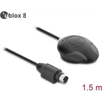 Navilock NL-804P EVA-M8Q MD6 Serial PPS Multi-GNSS Receiver u-blox 8, 1.5 m Cable 62021