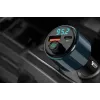 NAVITEL BHF05 MAX Multifunctional FM Transmitter with Bluetooth 5.0, USB Connectivity, Hands-Free Calling, LED Display, QC3.0 Fast Charging