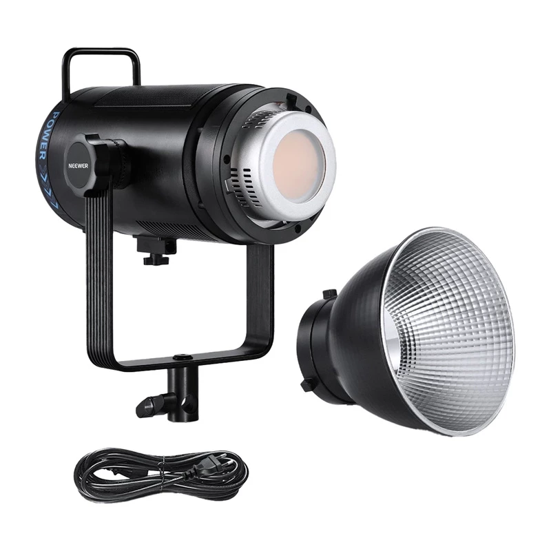Neewer CB200C 200W RGB LED Video Light with Bowens Mount, App & DMX Control, 2500K-10000K, CRI/TLCI ≥97
