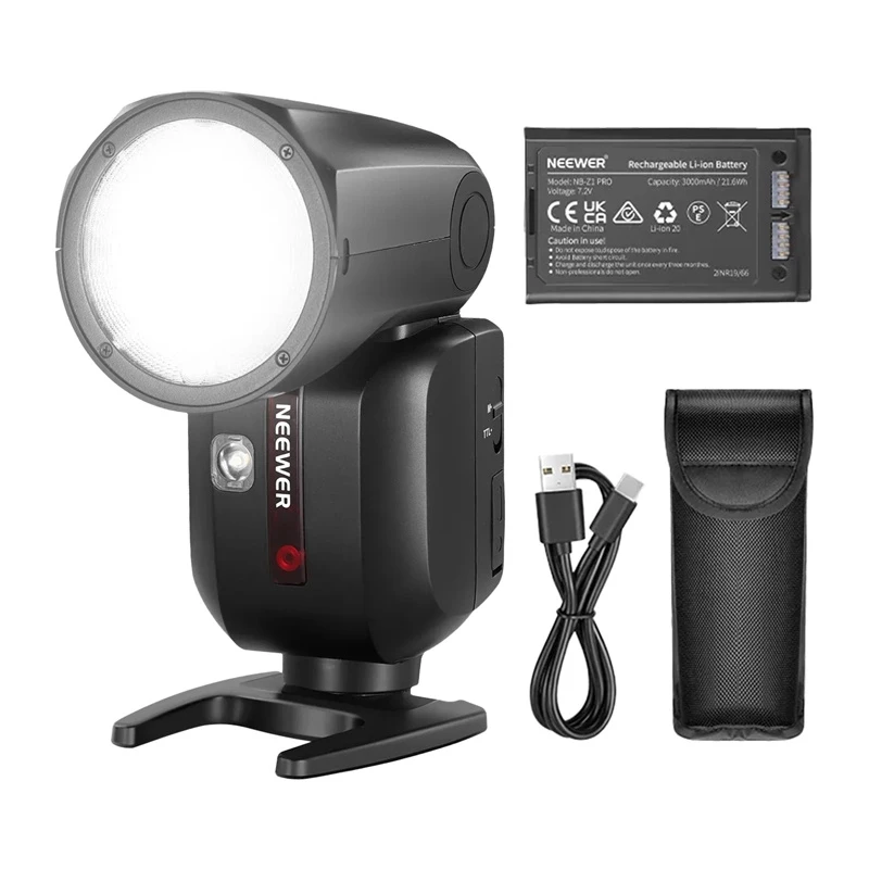 Neewer Z2-N TTL Round Head Flash Speedlite for Nikon