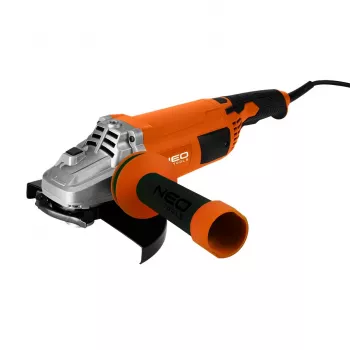 NEO TOOLS 04-715 Angle Grinder 3000W, 230mm, 6500 RPM, M14 Spindle, Soft Start, Anti-Vibration Handle