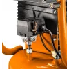 NEO TOOLS 12K010 Vertical Oil-Lubricated Air Compressor, 40 L Tank, 230 V, 1.5 kW, 8 bar, 206 L/min Suction, Wheels and Handle