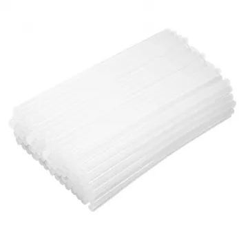 NEO Tools 17-155 Hot Melt Glue Sticks 11.2 mm x 200 mm, 1 kg Pack, Transparent EVA, High Adhesion, Fast Curing