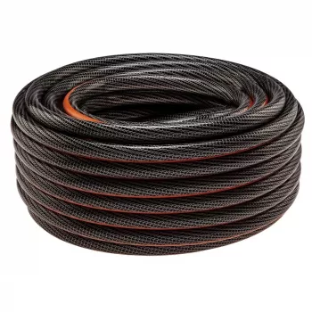 NEO TOOLS 3/4 inch x 30m 6-Ply Reinforced PVC Garden Hose, 25 Bar Burst Pressure, UV & Algae Resistant, Green