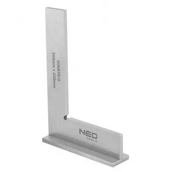 NEO TOOLS 72-035 Stainless Steel Protractor with Adjustable Arm, 150 mm, 0-180 Degrees