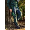 NEO TOOLS 81-216-S Work Jacket - Grey/Green, Size S, 7 Pockets, EN ISO 13688