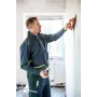 NEO Tools 81-216-XXXL Men's Work Jacket, Grey/Green, 65% Polyester 35% Cotton, 245 g/m², 7 Pockets, Reinforced Elbows & Shoulders, Reflective Elements, EN ISO 13688:2013