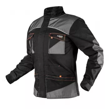 NEO TOOLS 81-218-XXL Work Jacket - Grey/Green, Size XXL