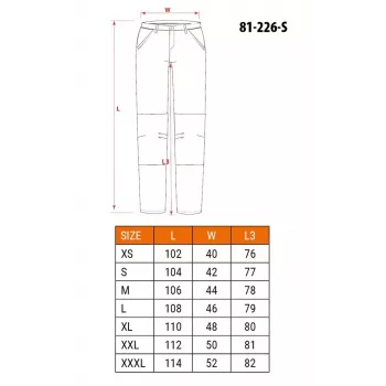 NEO Tools 81-226-S Protective Trousers Size S